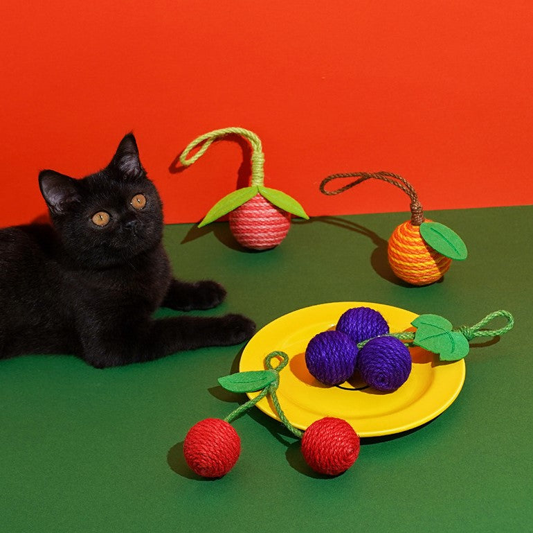 ZEZE Fruit Sisal Rope Balls