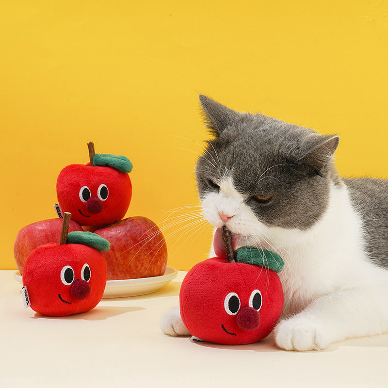 Zeze Apple Catnip Plush