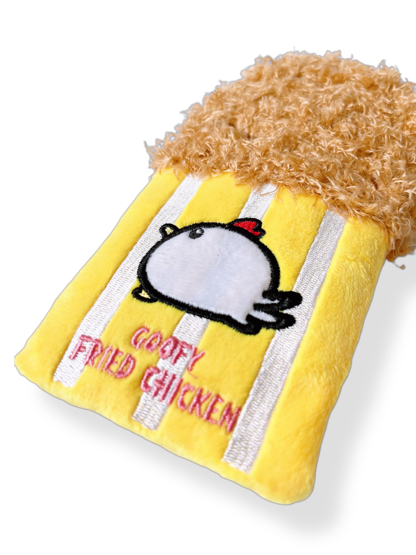 Fried Chicken Squeaky Plush