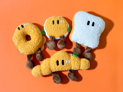 Pastry Party Squeaky Plush Toy