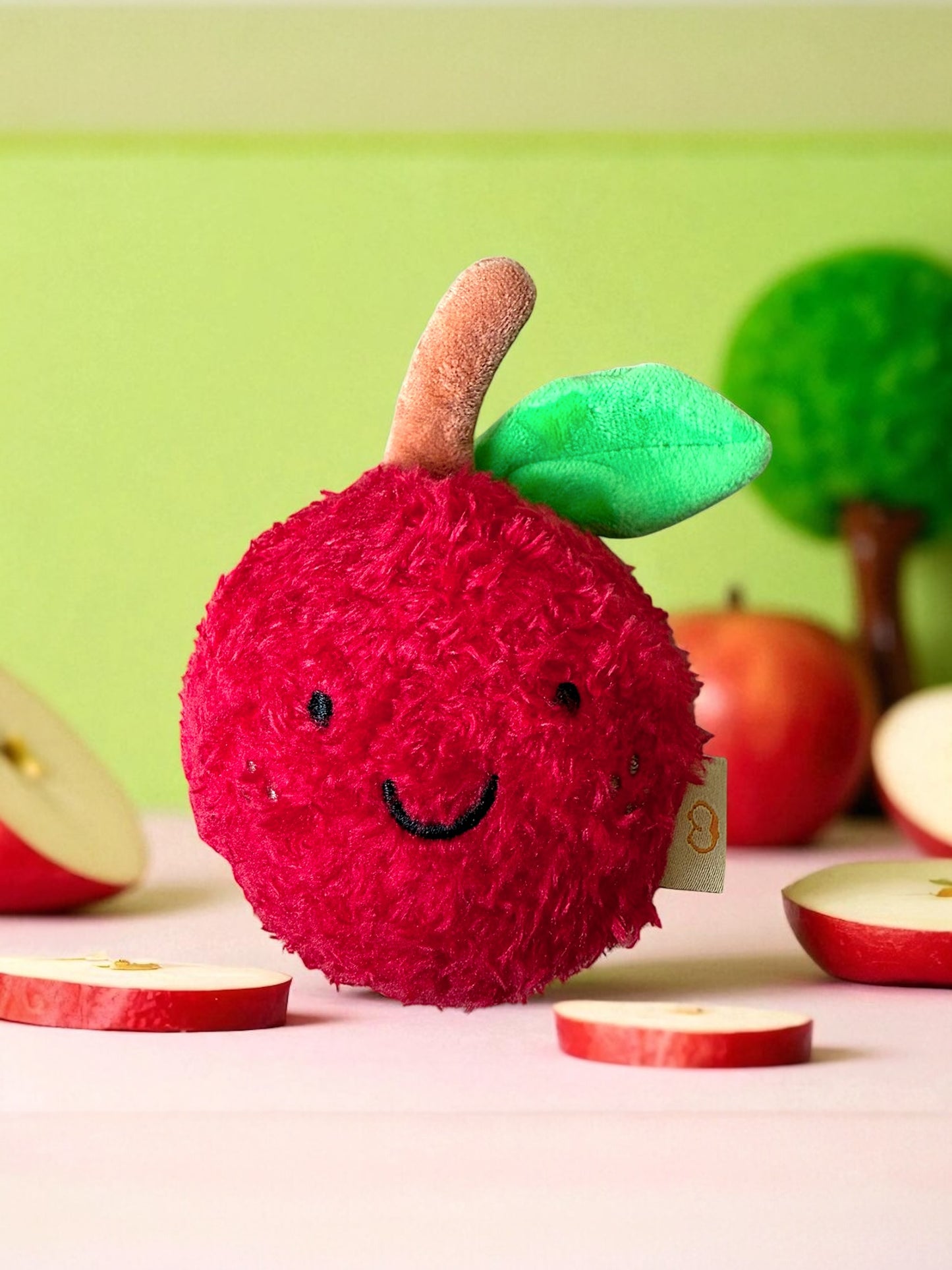 Apple Squeaky Bounce Ball