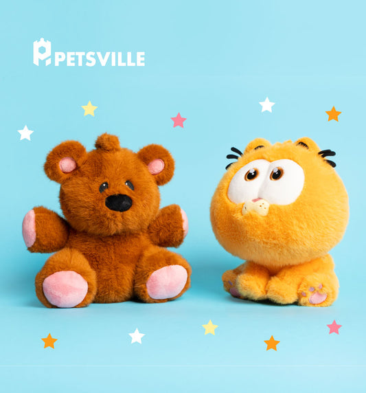 Petsville Garfield and Friends Squeaky Plush