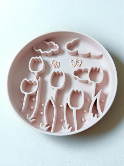 Tulip Blossom Lick Bowl