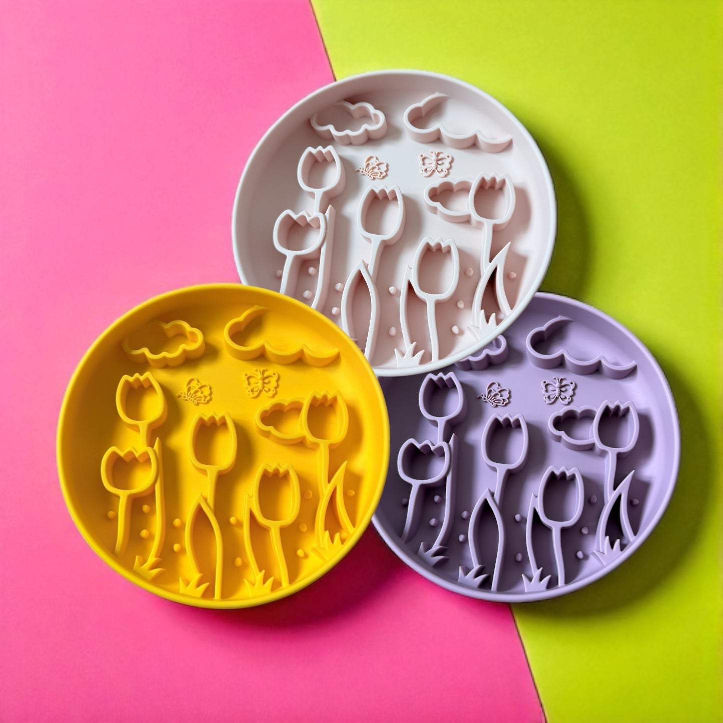 Tulip Blossom Lick Bowl