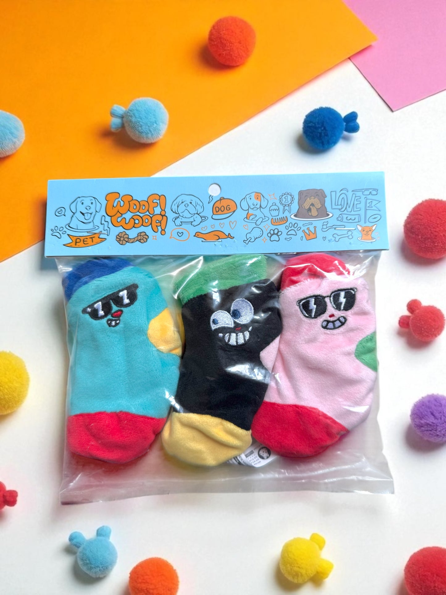 Nicover Crinkly Trio Snuffle Toy