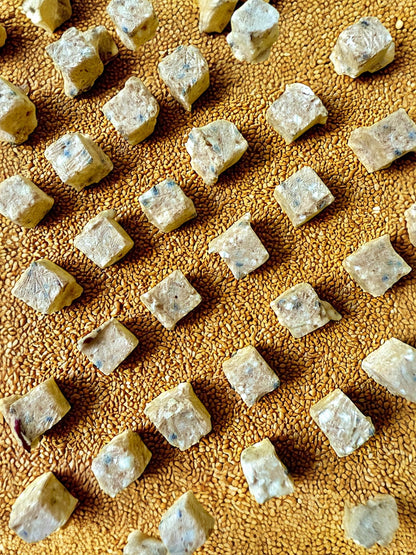 Holler For Tibits Freeze Dried Apple Barley Dog Treats