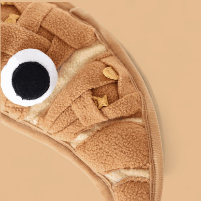 Croissant Snuffle Toy