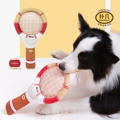 Poozpet Squeaky Tennis Set