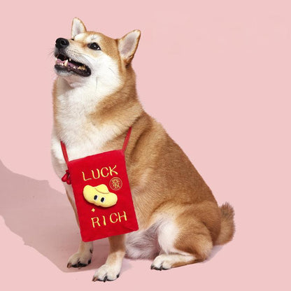 Hong Bao Squeaky Plush / Sling Bag