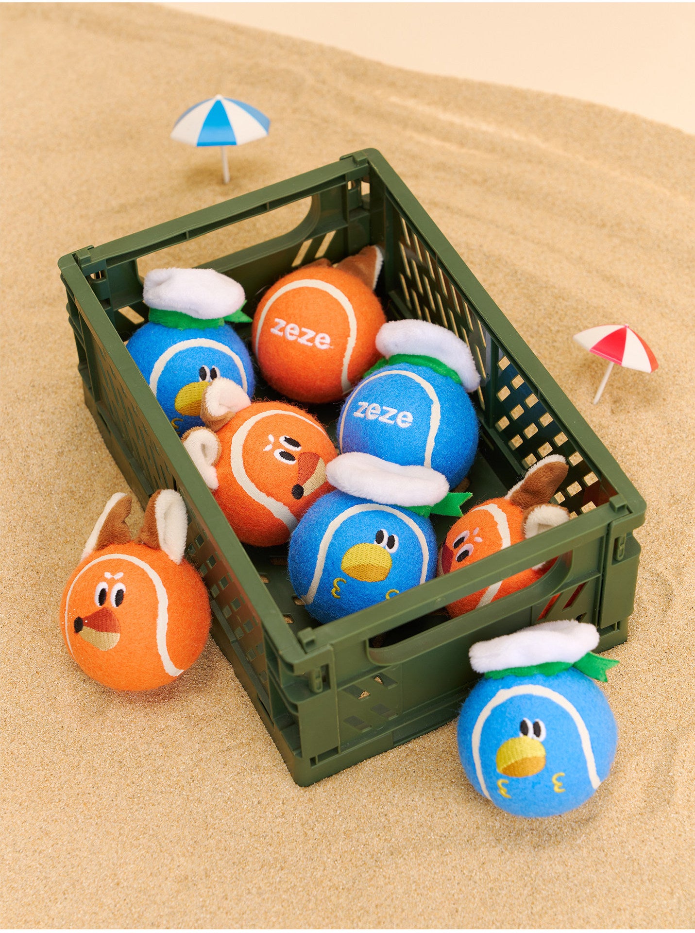 Zeze Soft Tennis Squeaky Ball