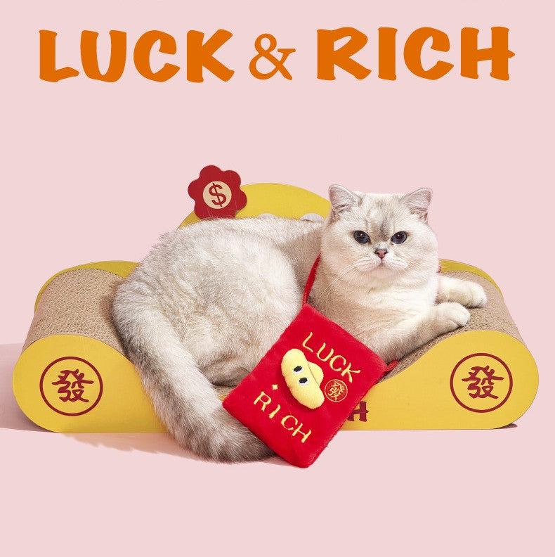 Hong Bao Squeaky Plush / Sling Bag