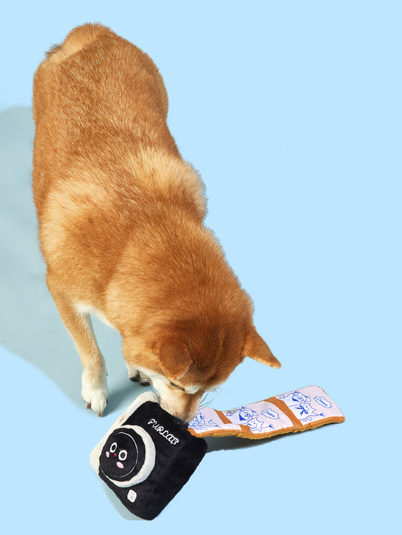 Polaroid Camera Snuffle Plush