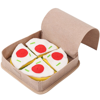 Doglemi Pizza Box Snuffle Plush