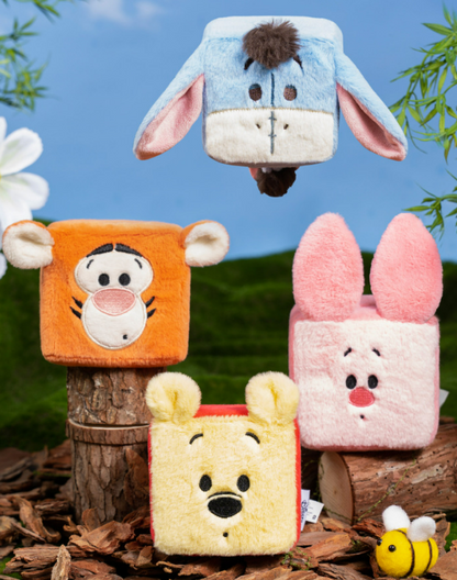 Petsville Winnie The Pooh & Friends Cube Crinkle Plush