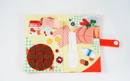 Breakfast Menu Snuffle Book Toy