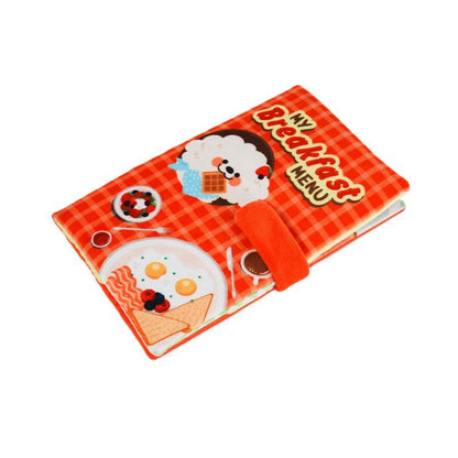 Breakfast Menu Snuffle Book Toy