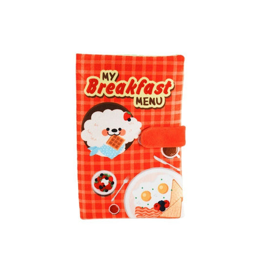 Breakfast Menu Snuffle Book Toy