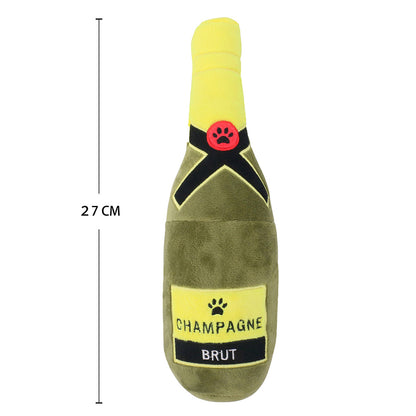 Champagne Squeaky Plush
