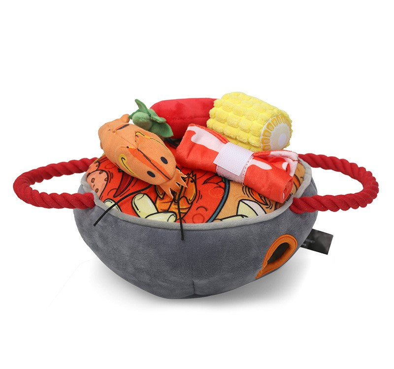 Q monster Steamboat Burrow Toy Set
