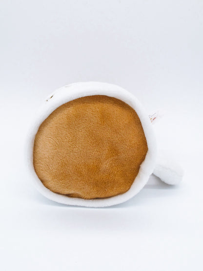 Bark & White Squeaky Mug Plush